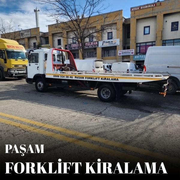 Ankara Keçiören forklift kiralama firması yük taşıma operasyonu